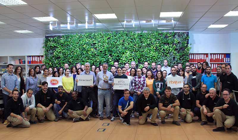 El Premio Emprende se celebra en las oficinas de Podiprint